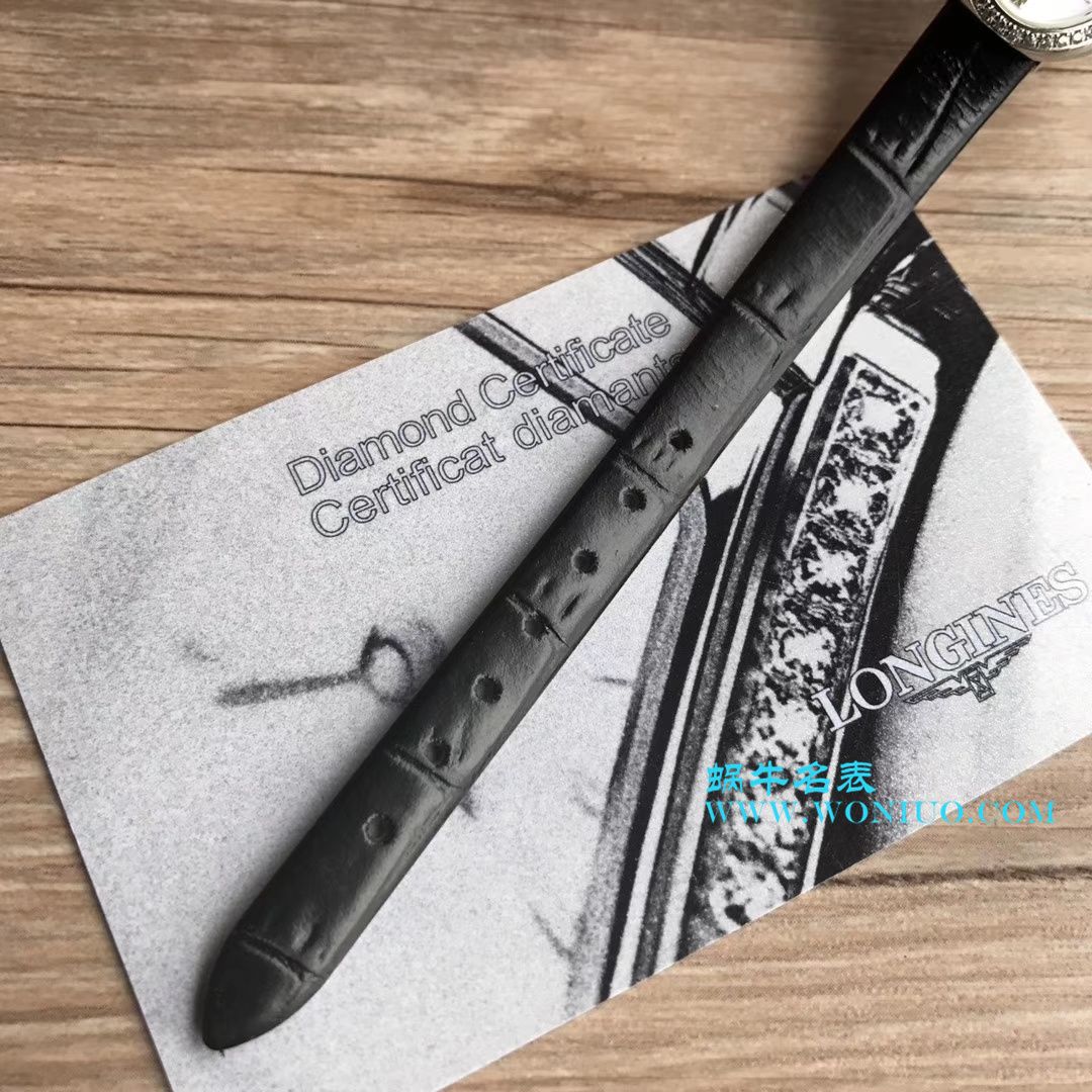 【视频评测KZ台湾厂超A高精仿手表】浪琴优雅圆舞曲系列L2.305.4.87.6女士石英腕表 / LAC043