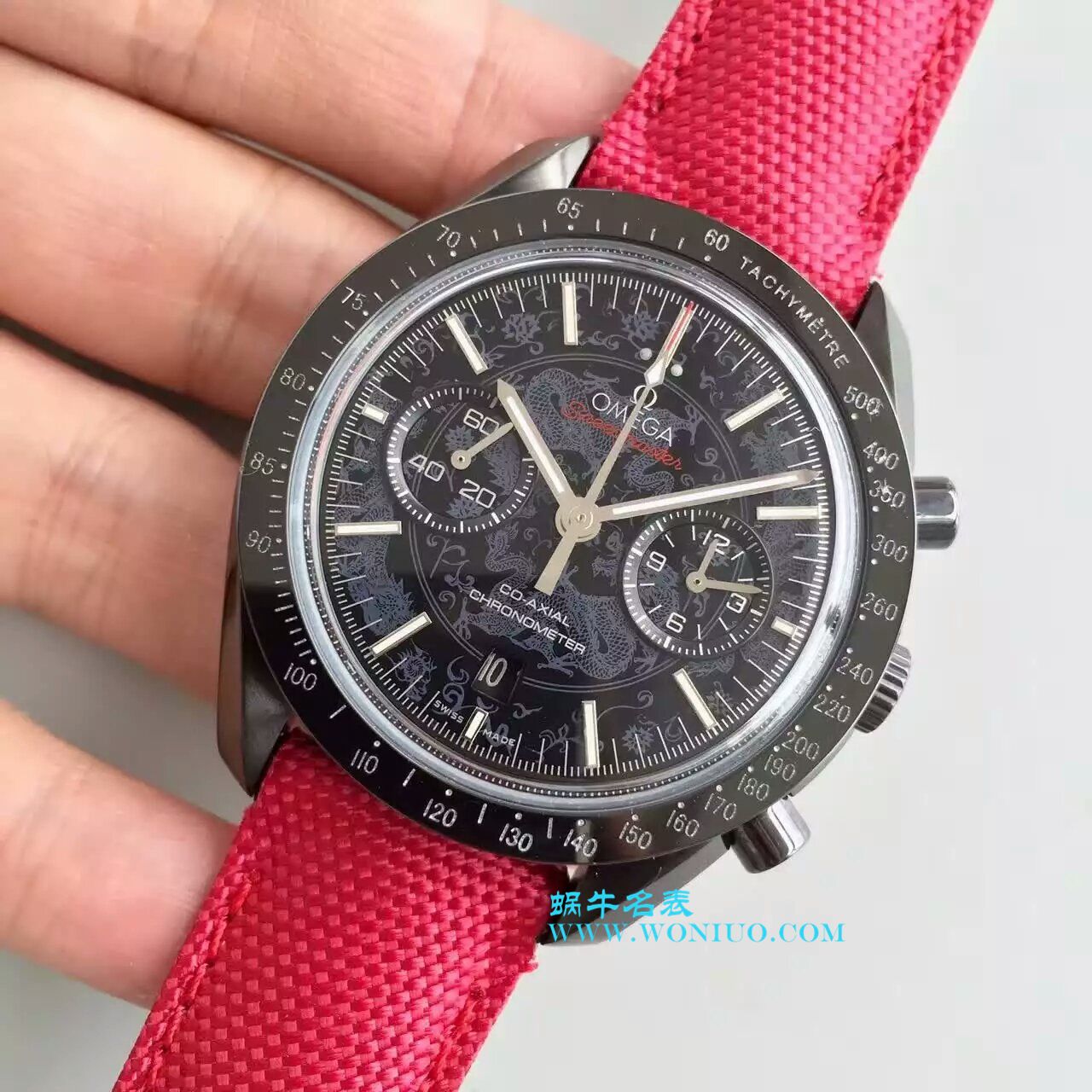 【JH厂1:1顶级复刻手表】欧米茄超霸  月球表系列311.92.44.51.01.007 月之暗面机械腕表 / M009