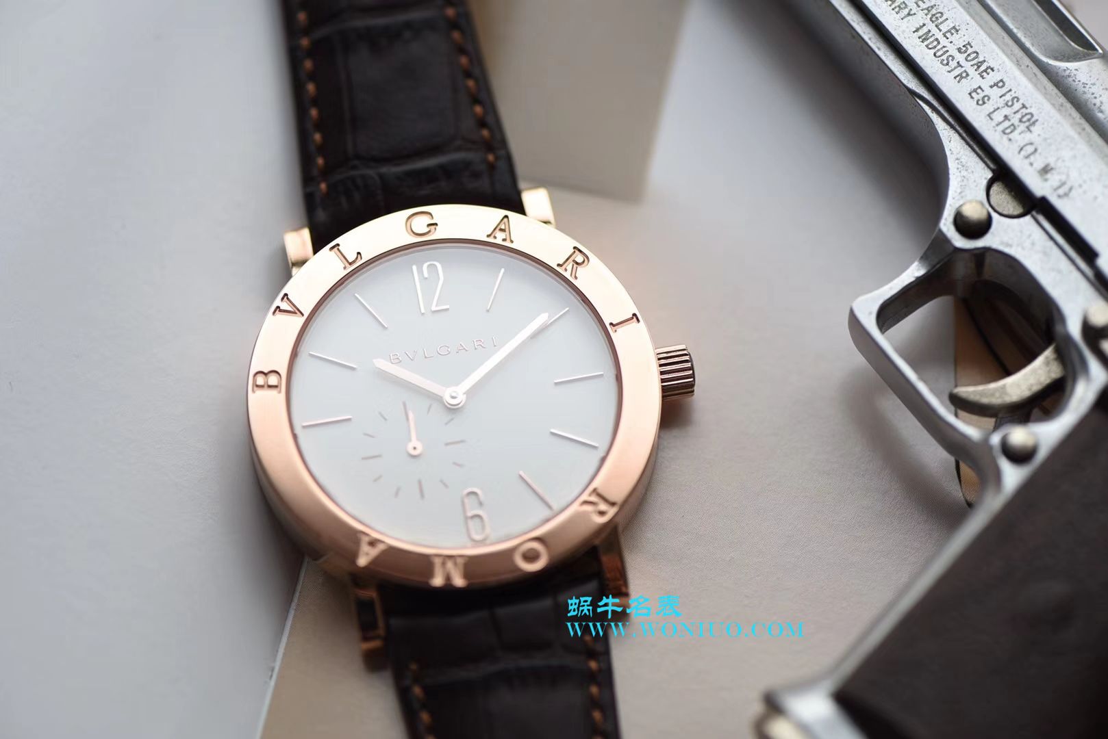 【台湾厂一比一超A高仿手表】宝格丽BVLGARI∙BVLGARI系列102358 BBP41WGLXT腕表 / BZ018