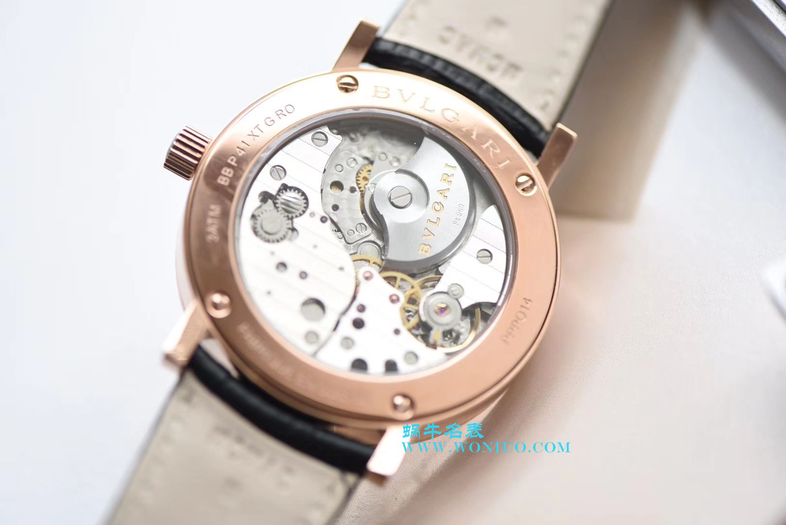 【台湾厂一比一超A高仿手表】宝格丽BVLGARI∙BVLGARI系列102358 BBP41WGLXT腕表 / BZ018