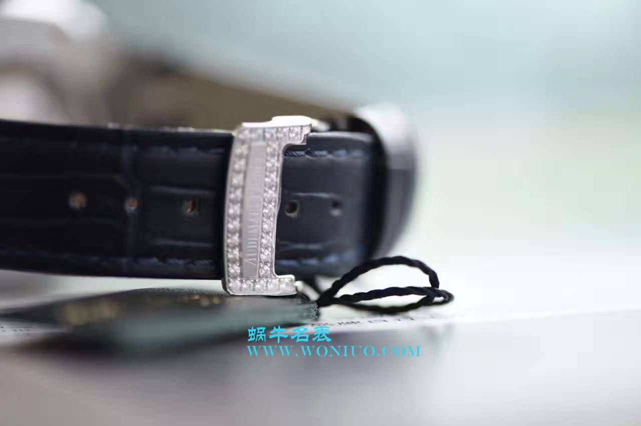 【视频评测JF厂1:1顶级复刻高仿手表】爱彼满天星皇家橡树系列15452BC.ZZ.D019CR.01，15402OR.ZZ.D003CR.01男女通用满钻腕表 / AP108