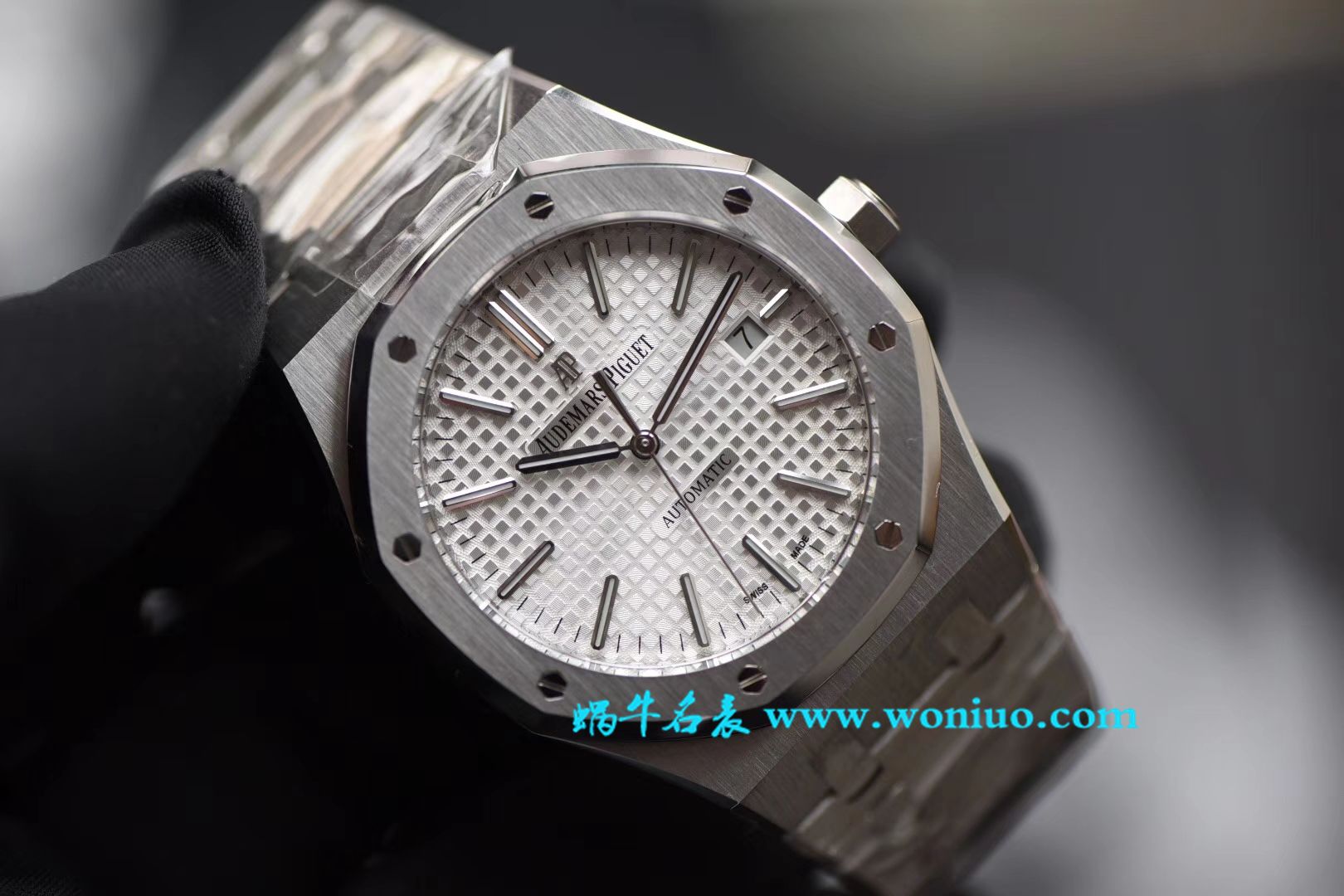 【视频解说】JF厂一比一高精仿手表之爱彼皇家橡树系列15400ST.OO.1220ST.02男表 / APBF022B