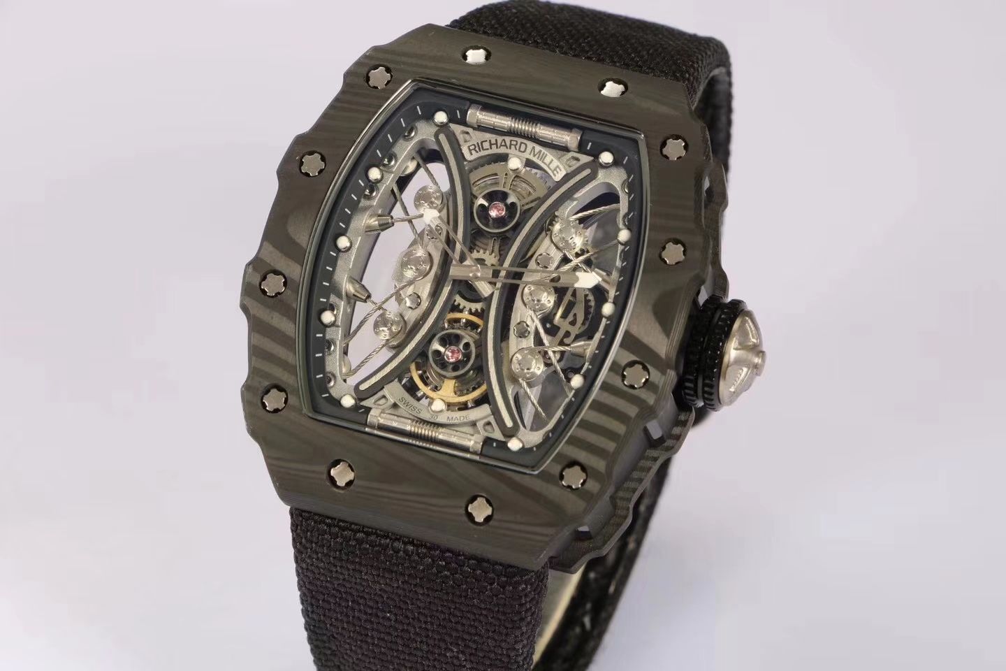 【RICHARD MILLE】复刻高仿RM53-01 这款腕表充满动感与活力 / RM53-01
