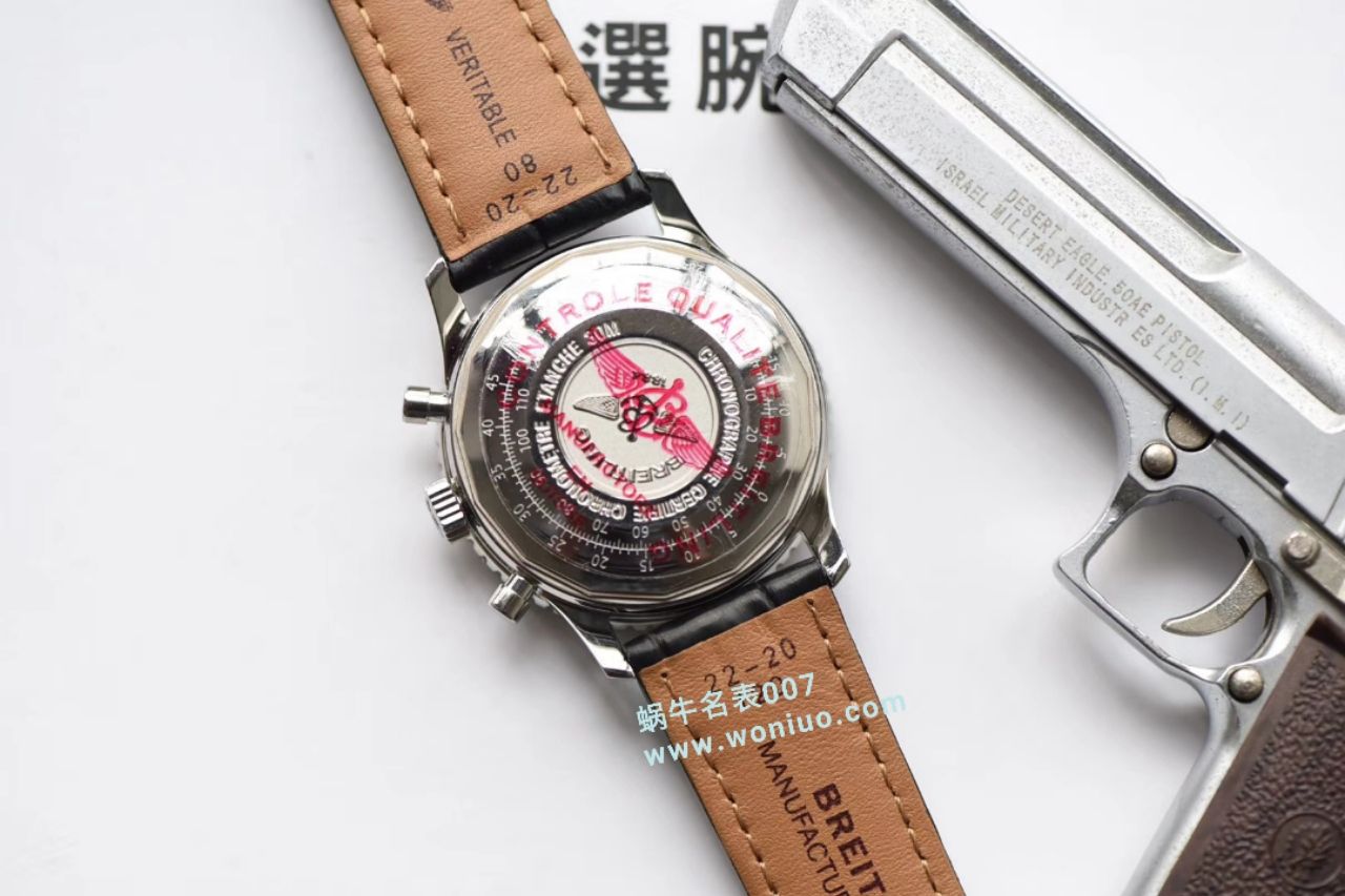 款堪称百年经典！百年灵航空计时原单货蓝面+黑面+皮带+钢带A1332412|C942|451A / BL083