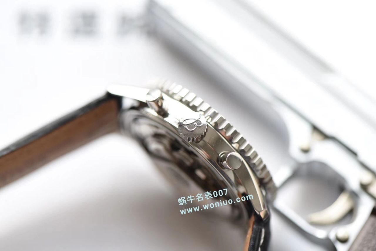 款堪称百年经典！百年灵航空计时原单货蓝面+黑面+皮带+钢带A1332412|C942|451A / BL083