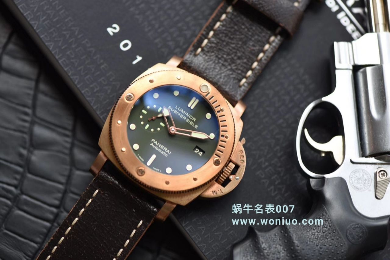 【独家视频测评VS厂顶级1:1高精仿手表】沛纳海沛纳海首款青铜战士史泰龙电影同款PAM 00382腕表 / VSPAMBF00382