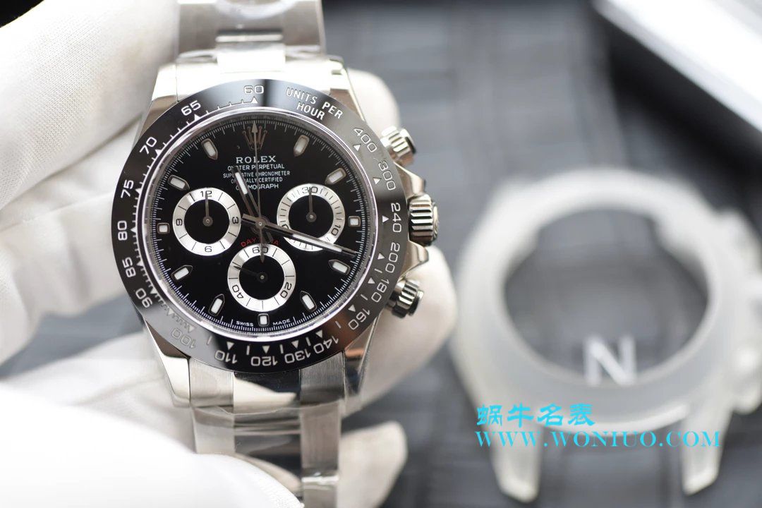 【N厂最新神作～原装结构4130迪通拿】一比一复刻高仿116500LN-78590陶瓷圈黑盘机械手表 / R218