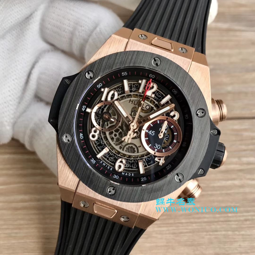 【JB一比一超A高仿手表】宇舶系列411.OX.1180.RX镂空腕表 / YB054