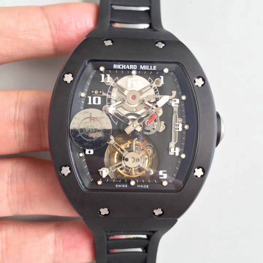 ️JB理查德·米勒复刻高仿RICHARD MILLE RM001真陀飞轮腕表 / RM 001