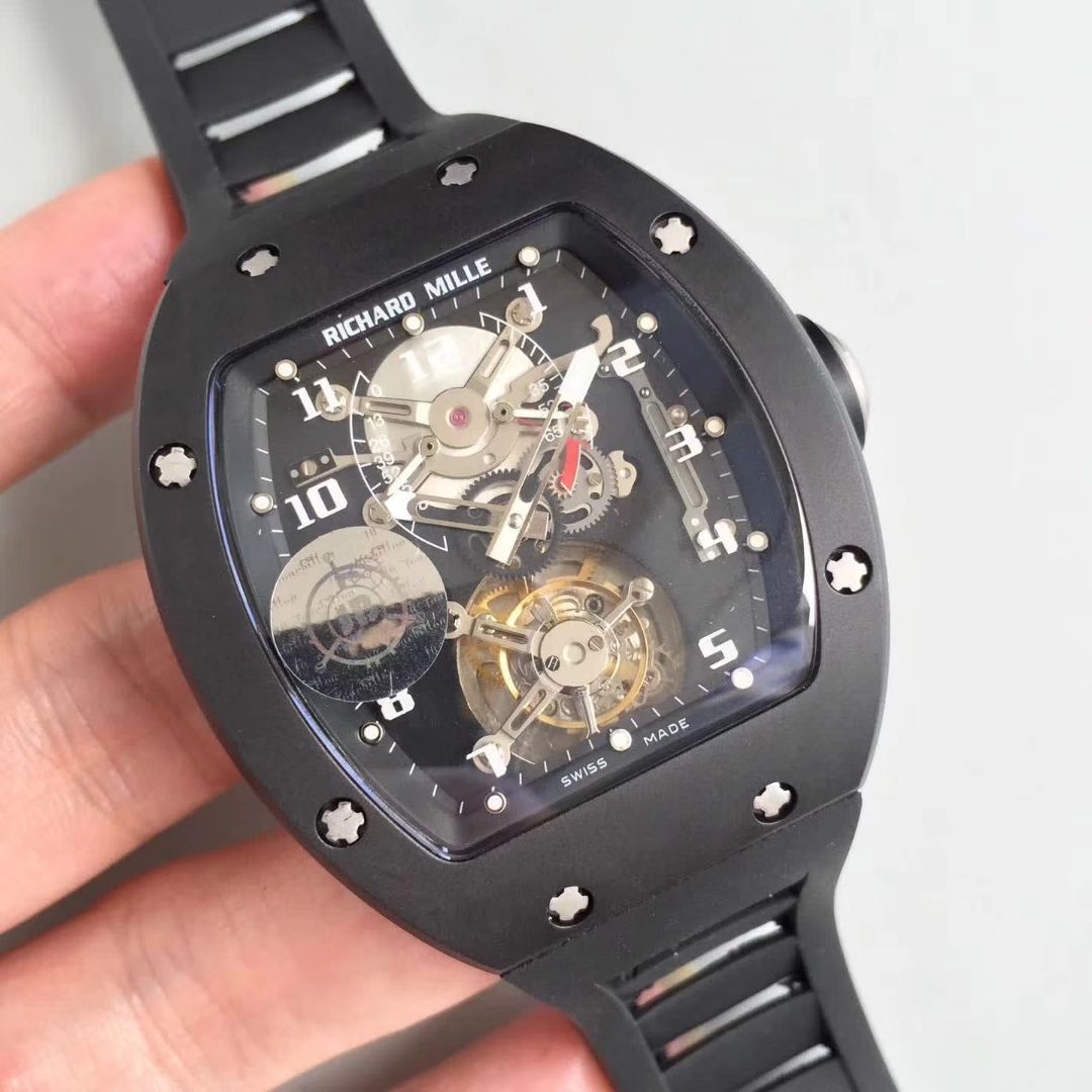 ️JB理查德·米勒复刻高仿RICHARD MILLE RM001真陀飞轮腕表 / RM 001
