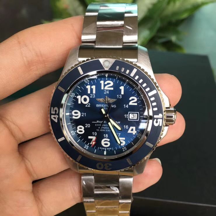 爆款回货【原单】百年灵超级海洋文化系列A17365D1|C915|161A机械腕表 / BL088