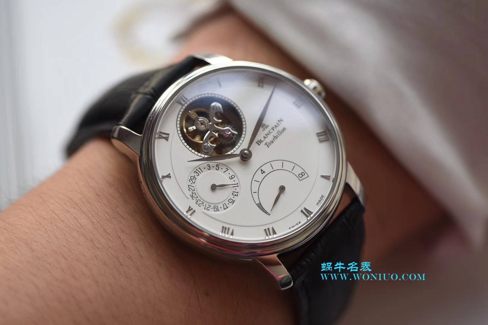 【JB一比一超A高仿手表】宝珀升级宝珀经典系列6025-1542-55B陀飞轮腕表 / BPCE030