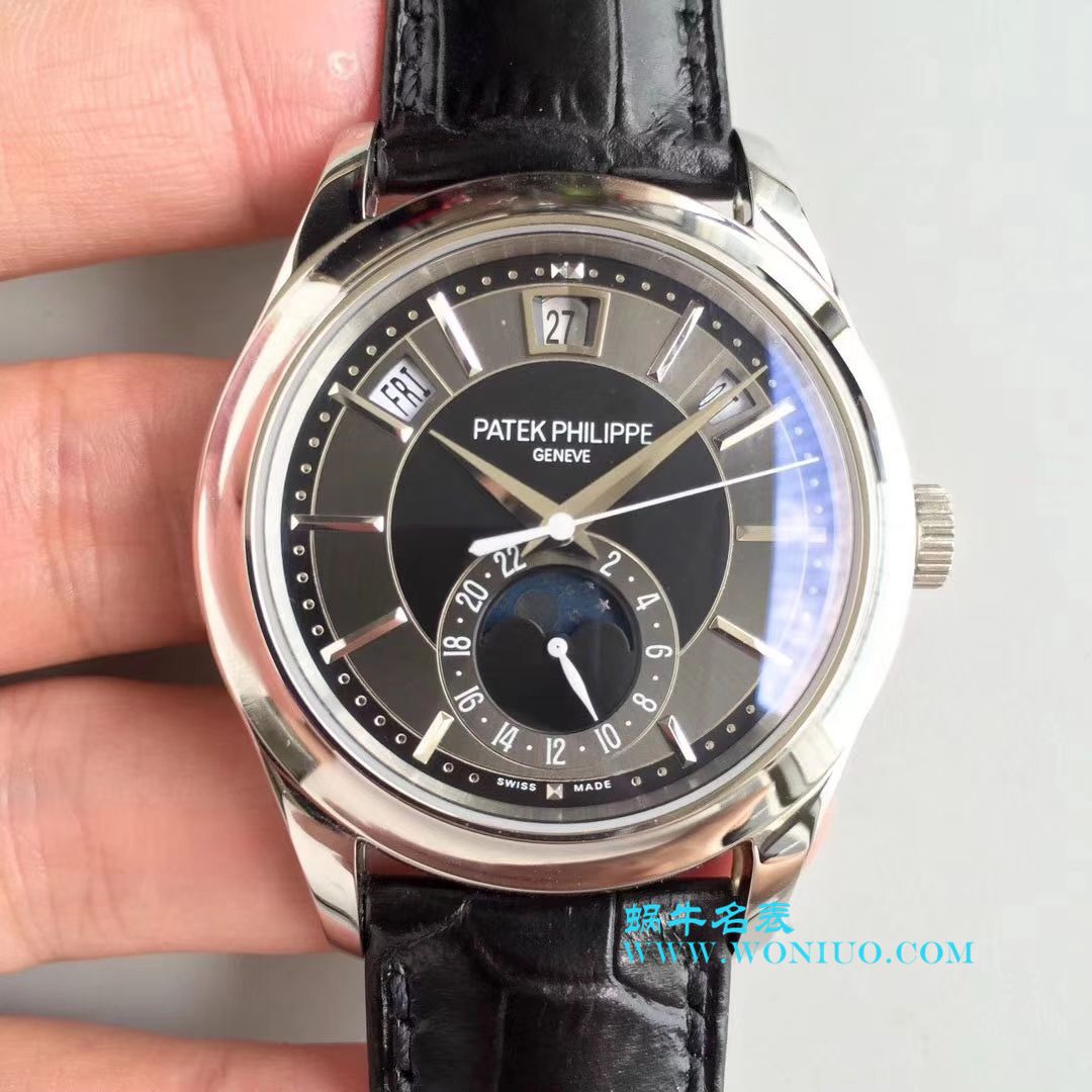 【KM一比一超A高仿手表】百达翡丽复杂功能计时系列5205G-001、5205G-010、5205G-013 白金腕表 / BD226