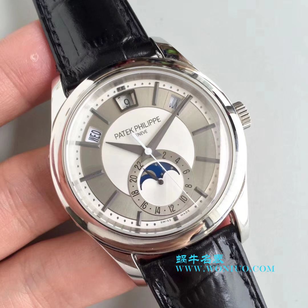 【KM一比一超A高仿手表】百达翡丽复杂功能计时系列5205G-001、5205G-010、5205G-013 白金腕表 / BD226