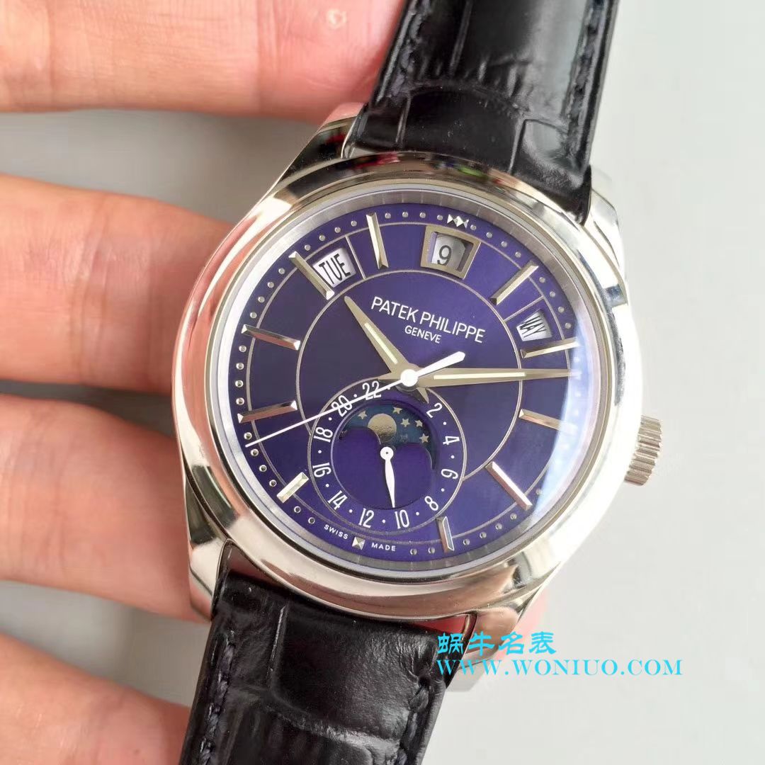 【KM一比一超A高仿手表】百达翡丽复杂功能计时系列5205G-001、5205G-010、5205G-013 白金腕表 / BD226