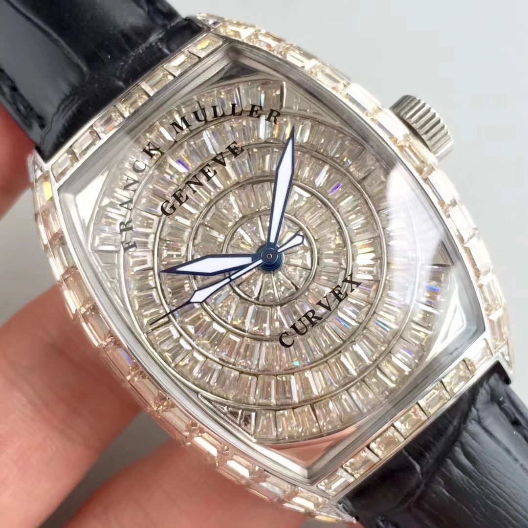 【DM一比一超A高仿手表】原版复刻 FM法兰克穆勒GRAND COMPLICATIONS系列8889 奢华版全方钻新款上市 / 法穆兰FL06