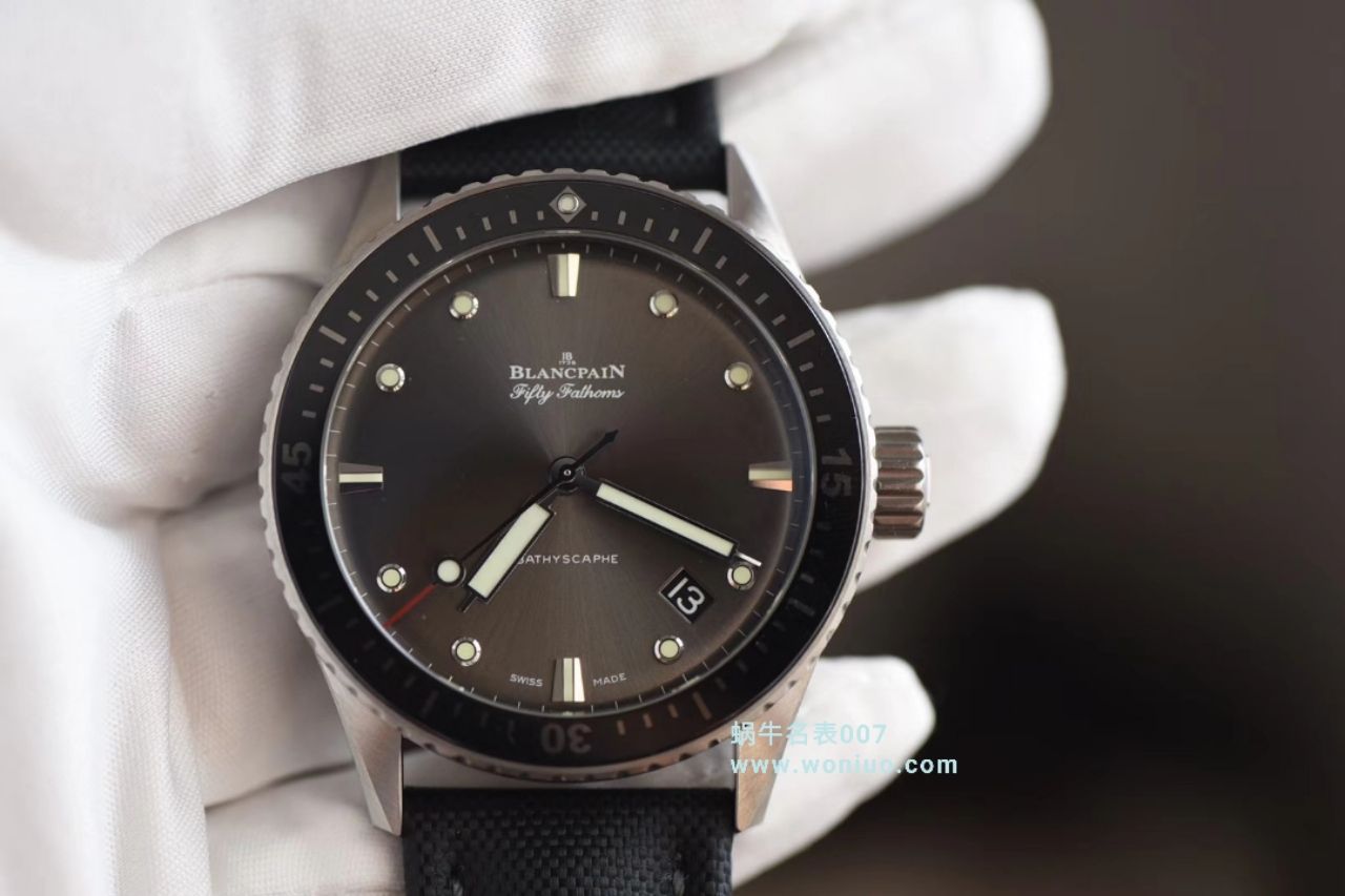 【ZF一比一超A高仿手表】宝珀五十噚深潜器Bathyscaphe年历腕表5071-1110-B52A腕表 / BP041