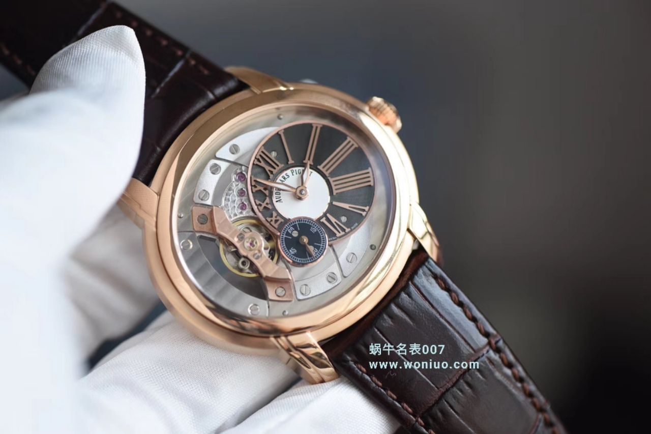 【V9一比一超A高仿手表】爱彼千禧系列15350OR.OO.D093CR.01、15350ST.OO.D002CR.01腕表 / AP135