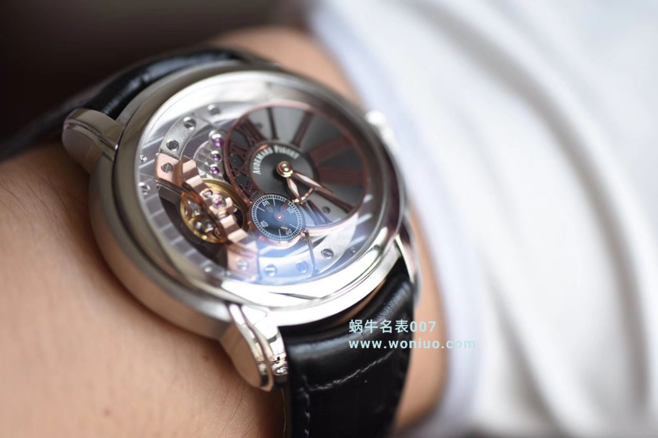 【V9一比一超A高仿手表】爱彼千禧系列15350OR.OO.D093CR.01、15350ST.OO.D002CR.01腕表 / AP135