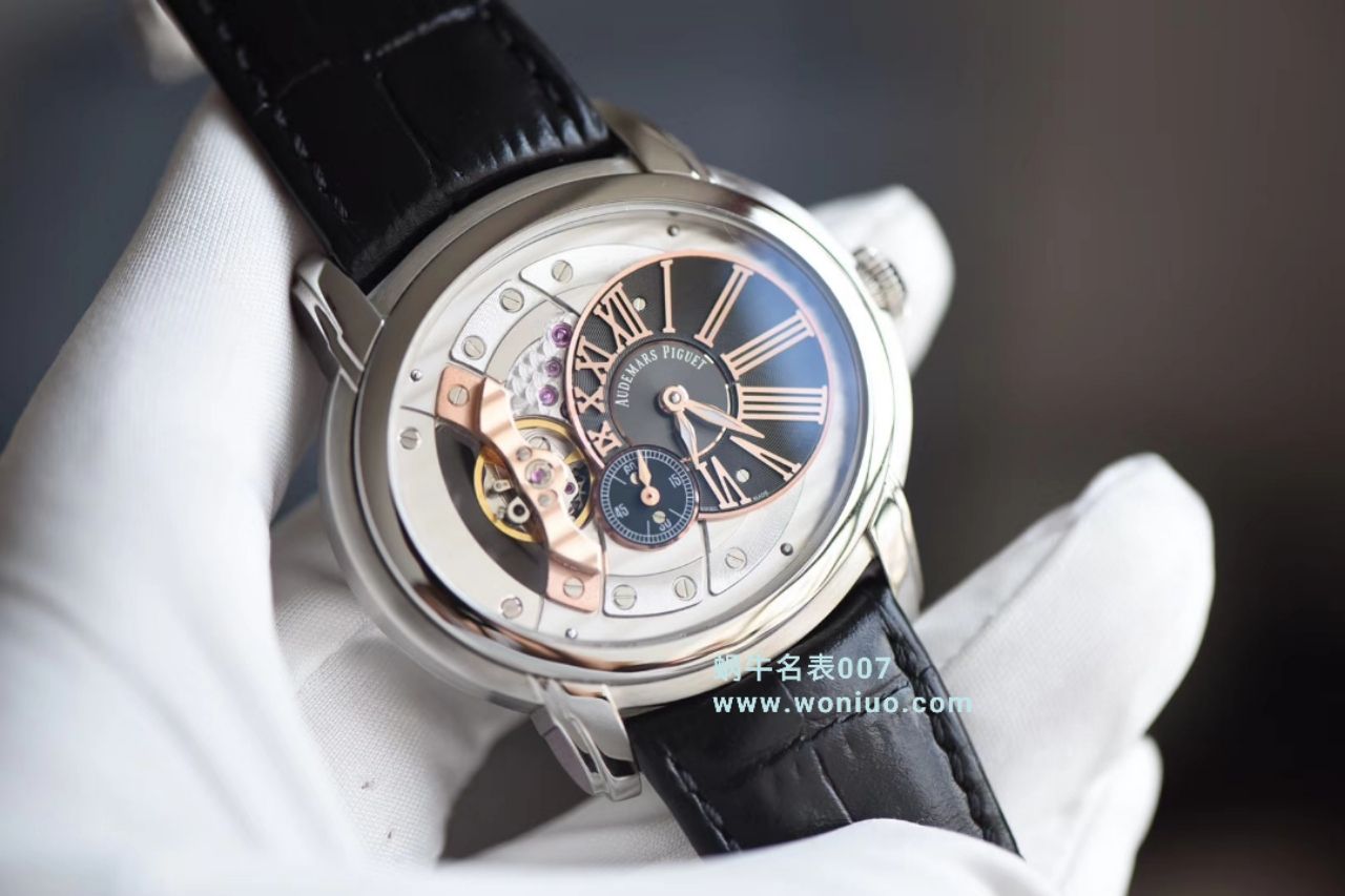 【V9一比一超A高仿手表】爱彼千禧系列15350OR.OO.D093CR.01、15350ST.OO.D002CR.01腕表 / AP135