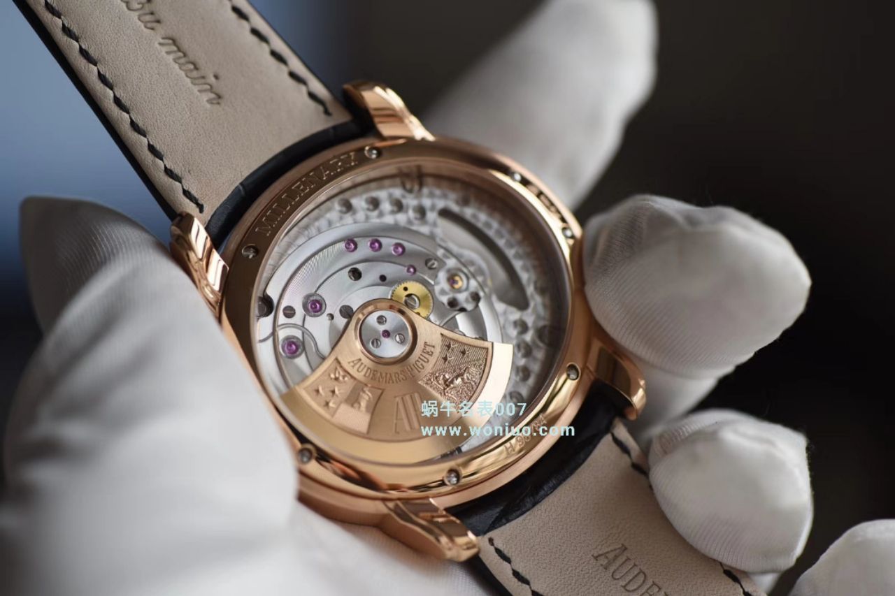 【V9一比一超A高仿手表】爱彼千禧系列15350OR.OO.D093CR.01、15350ST.OO.D002CR.01腕表 / AP135