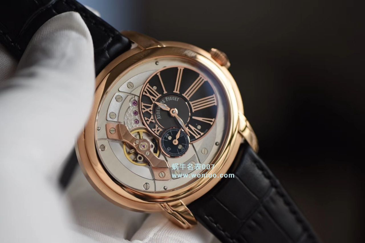 【V9一比一超A高仿手表】爱彼千禧系列15350OR.OO.D093CR.01、15350ST.OO.D002CR.01腕表 / AP135