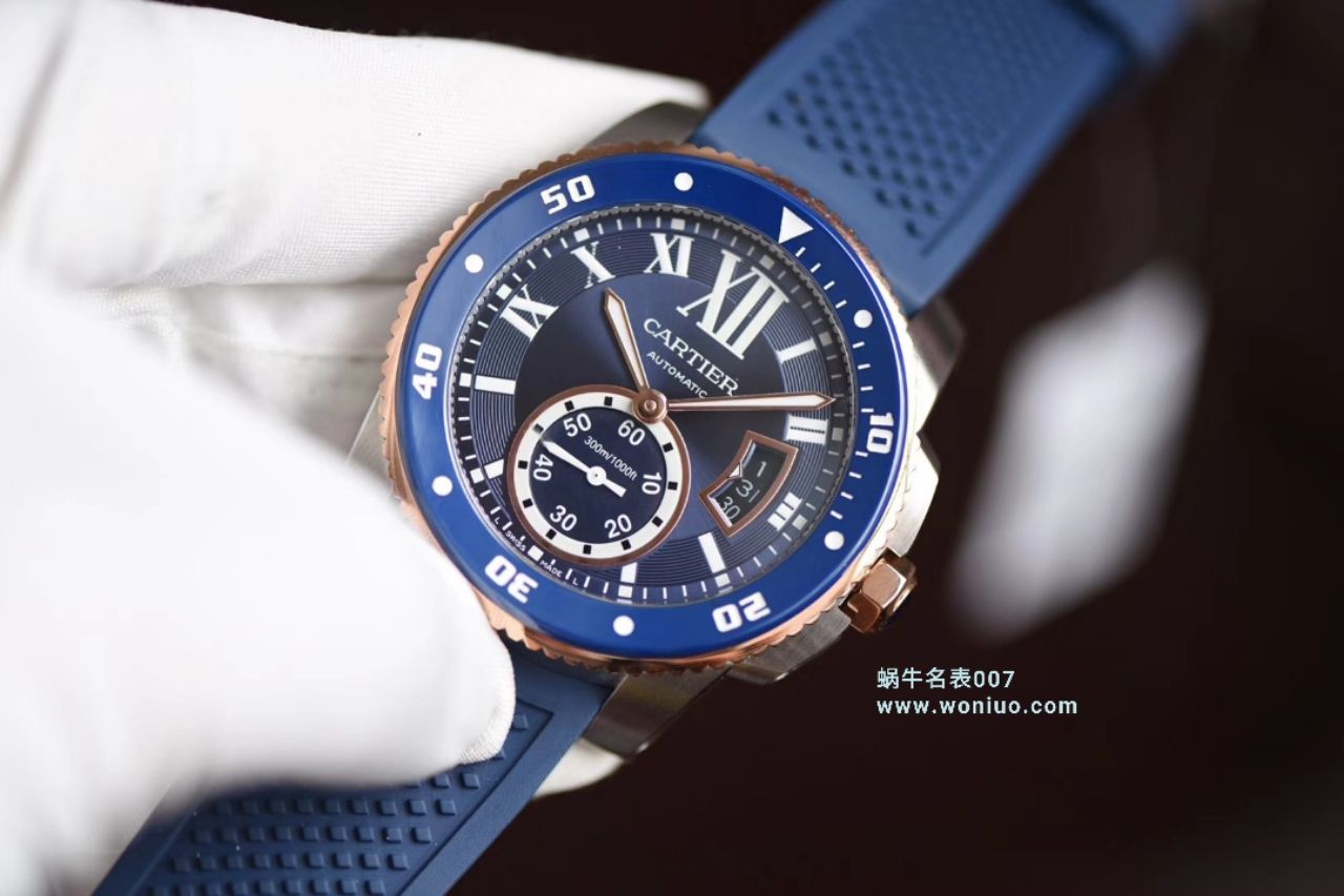 【JF厂超A高仿手表】卡地亚卡历博/卡利博CALIBRE DE CARTIER 系列W2CA0009腕表 / K074