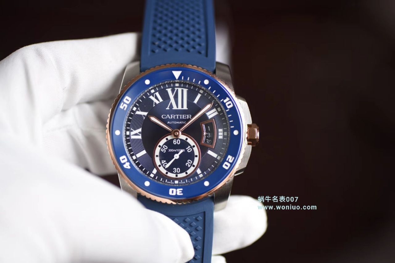【JF厂超A高仿手表】卡地亚卡历博/卡利博CALIBRE DE CARTIER 系列W2CA0009腕表 / K074