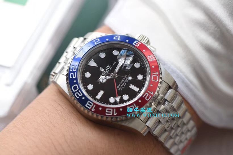 【BP出品】劳力士格林尼治型II系列高仿126710BLRO-0001腕表 / R235