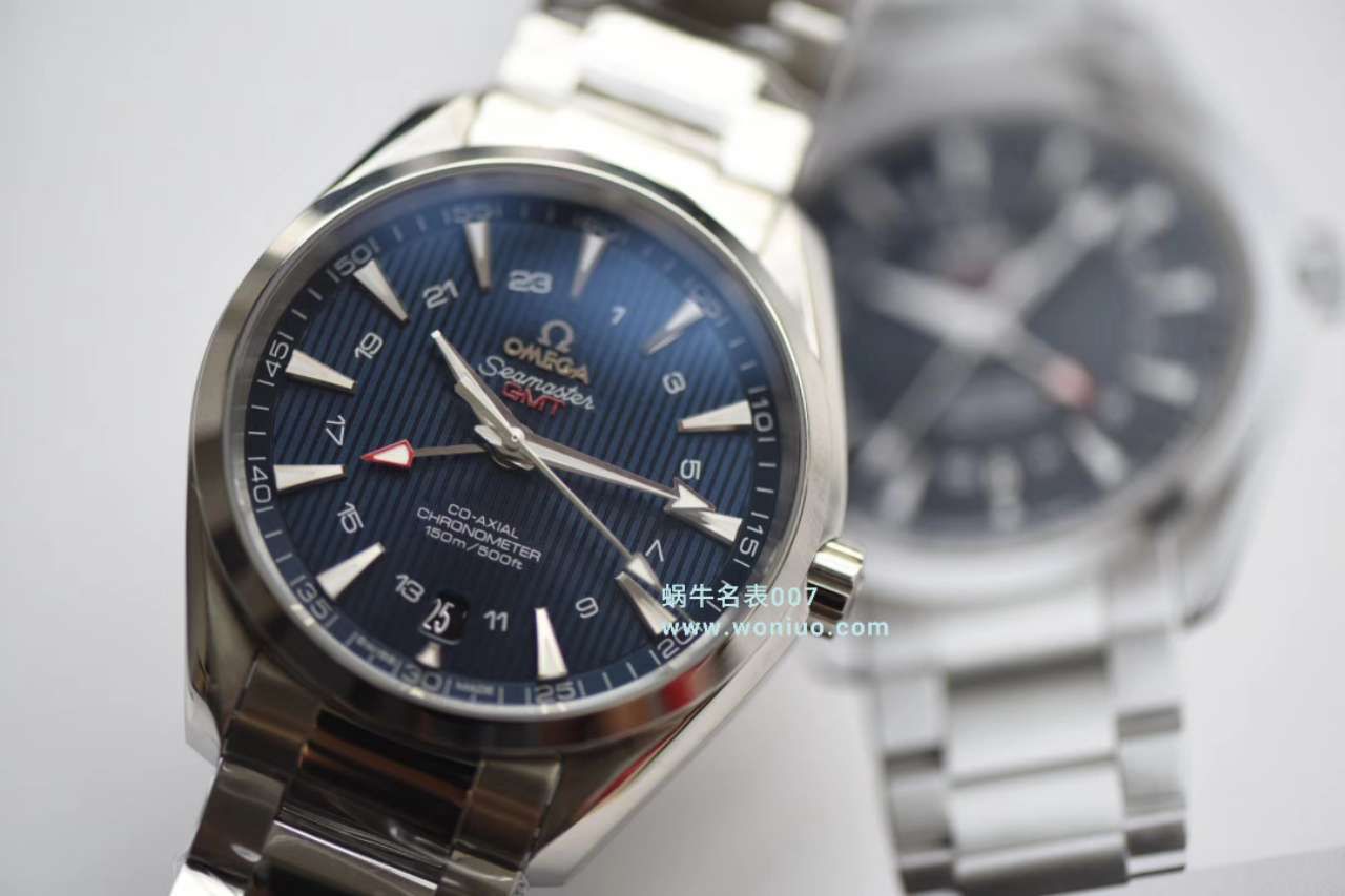 【VS一比一超A高仿手表】欧米茄海马GMT 150米系列231.10.43.22.03.001腕表 / M332