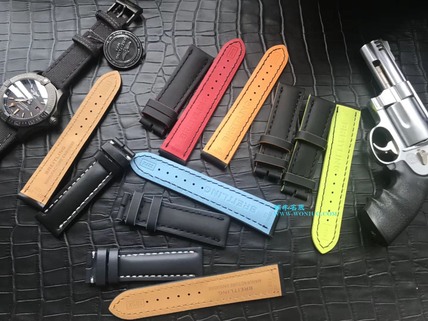 原单新款，百年灵复仇者黑鸟，44mm，原厂钛金属表壳 / BL087