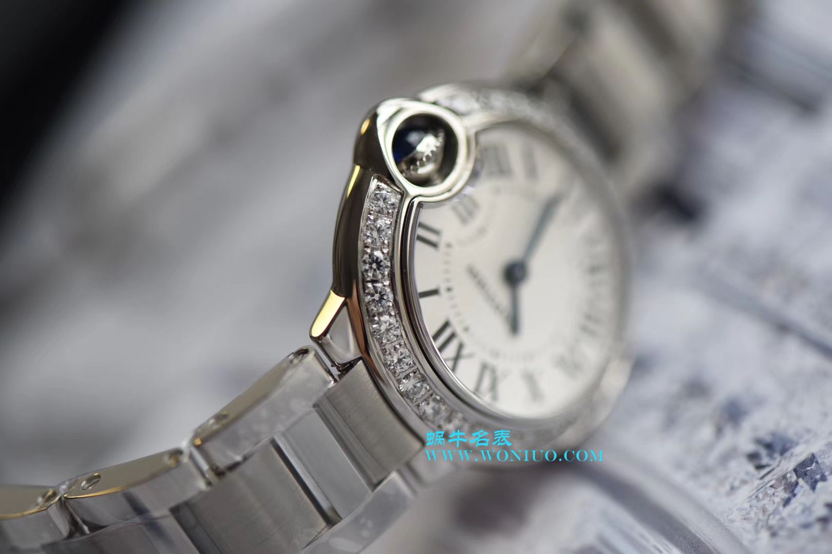 V6新品卡地亚蓝气球28mm复刻高仿 W4BB0015 市面最高版本 奢华精致 