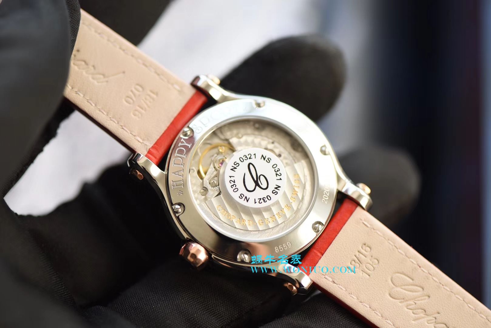 萧邦 HAPPY SPORT MEDIUM AUTOMATIC系列 278559-3001 顶级复刻高仿女士手表 / XB015