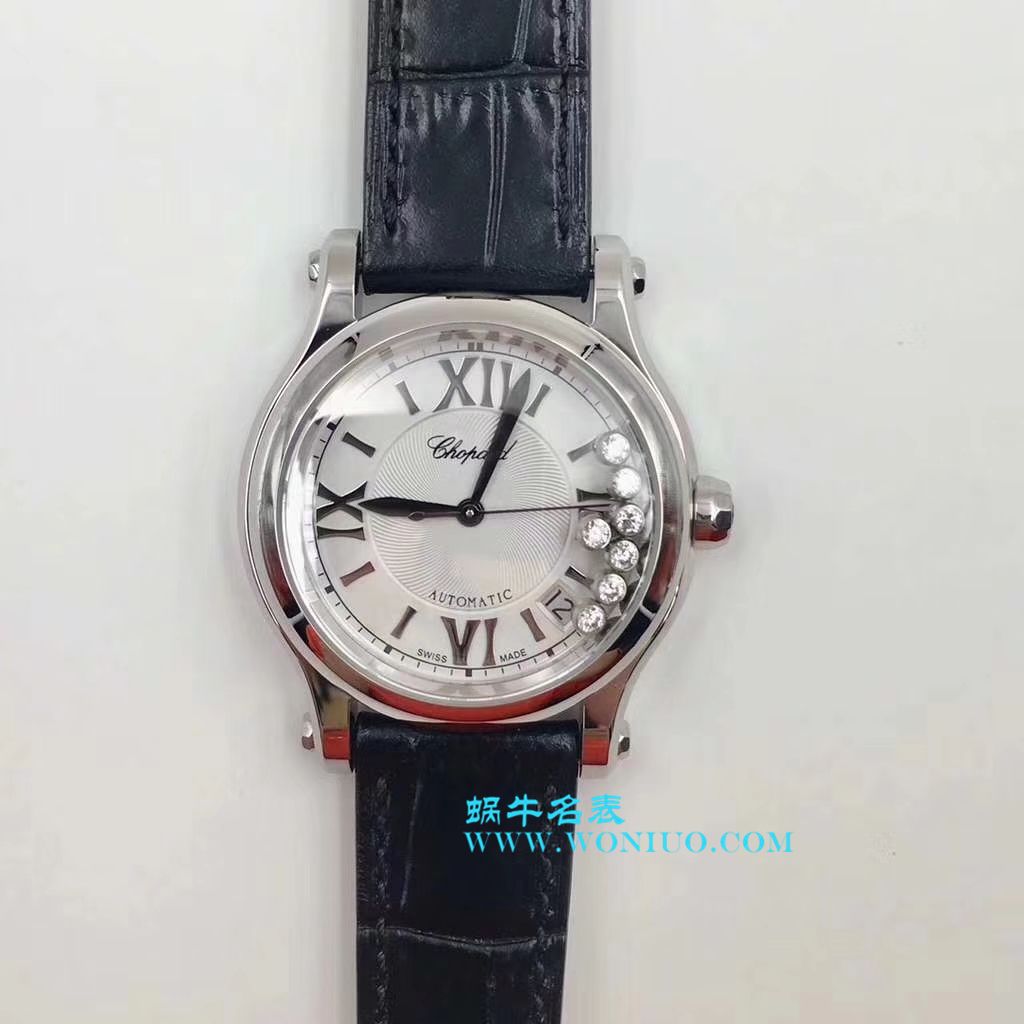 萧邦 HAPPY SPORT MEDIUM AUTOMATIC系列 278559-3001 顶级复刻高仿女士手表 / XB015
