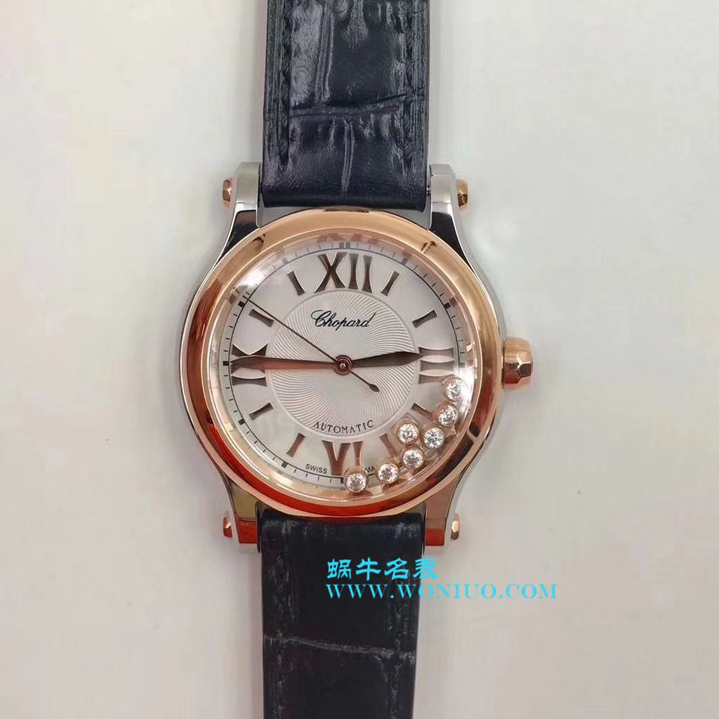 萧邦 HAPPY SPORT MEDIUM AUTOMATIC系列 278559-3001 顶级复刻高仿女士手表 / XB015