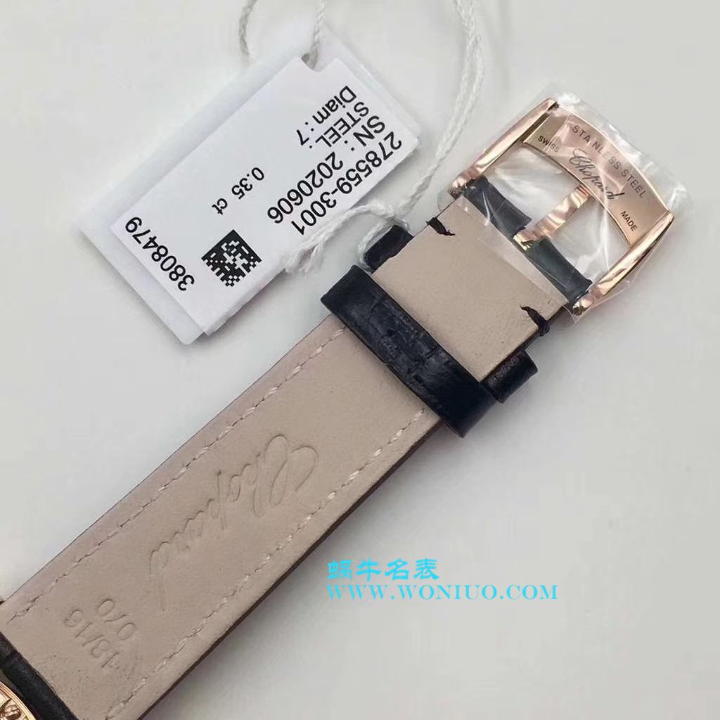 萧邦 HAPPY SPORT MEDIUM AUTOMATIC系列 278559-3001 顶级复刻高仿女士手表 / XB015