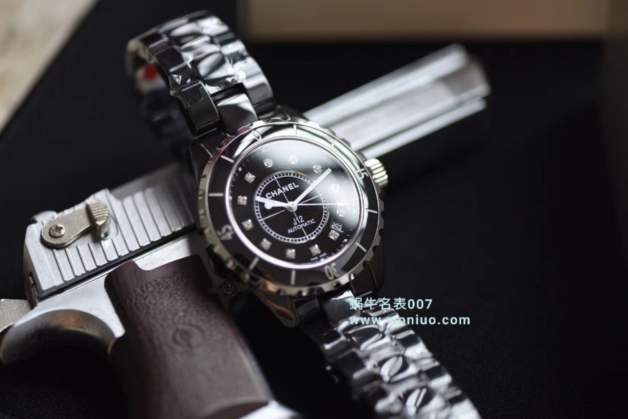 【独家视频评测】KOR韩版 香奈儿 J12香奈儿高仿INTENSE 重置加强版38MM 男女中性机械腕表 / X029