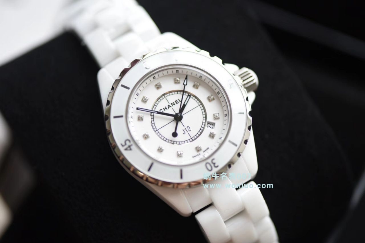 【独家视频评测】KOR韩版 香奈儿 J12香奈儿顶级复刻高仿INTENSE 重置加强版38MM 男女中性机械腕表 / X030