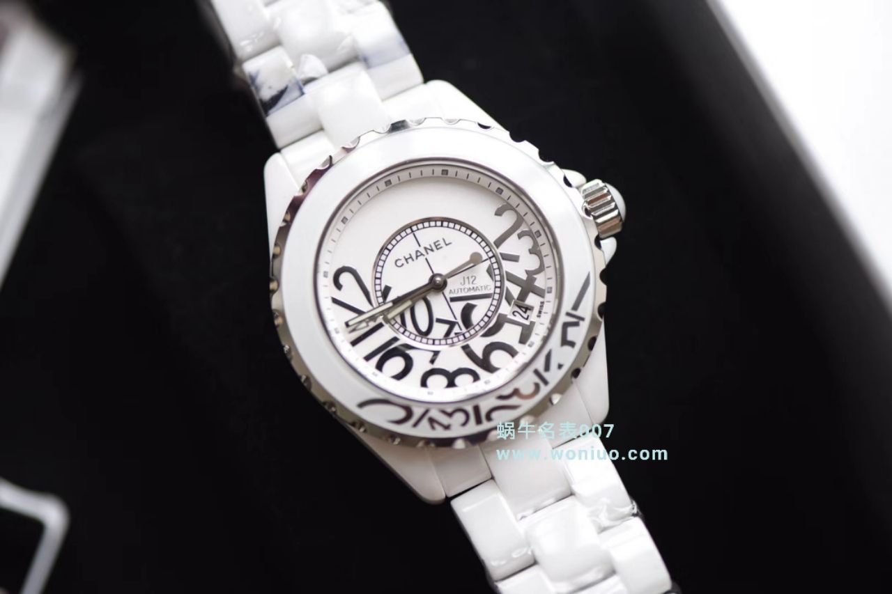 【独家视频评测】KOR韩版 香奈儿 J12一比一复刻高仿香奈儿INTENSE 重置加强版38MM 男女中性机械腕表 / X031