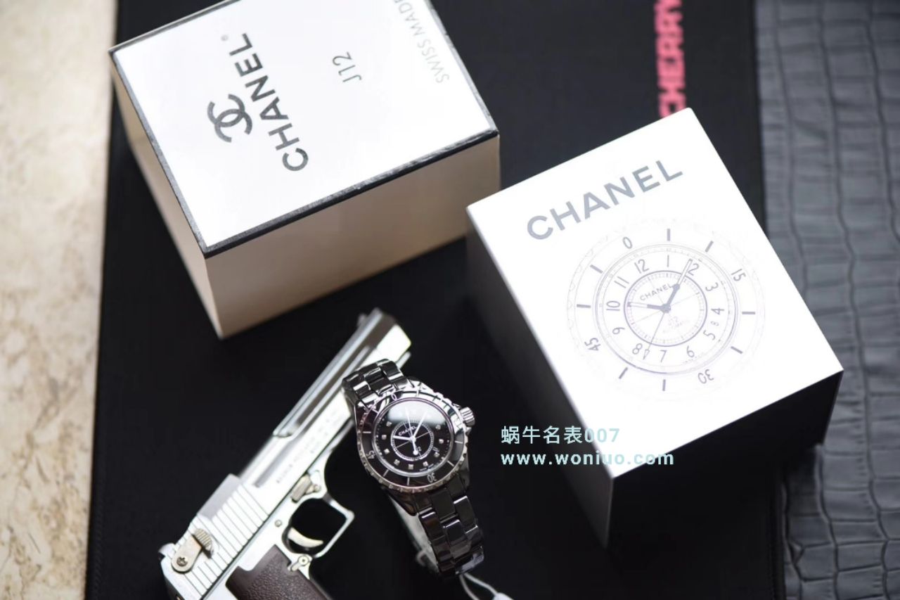 【独家视频评测】KOR韩版 香奈儿顶级复刻高仿 J12香奈儿INTENSE 重置加强版女士石英腕表 / X032