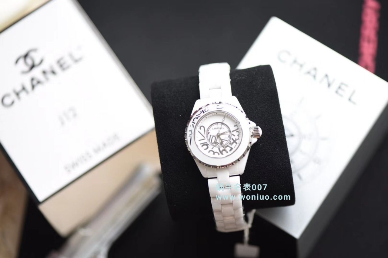 【独家视频评测】KOR韩版 香奈儿顶级复刻高仿 J12香奈儿INTENSE 重置加强版女士石英腕表 / X032