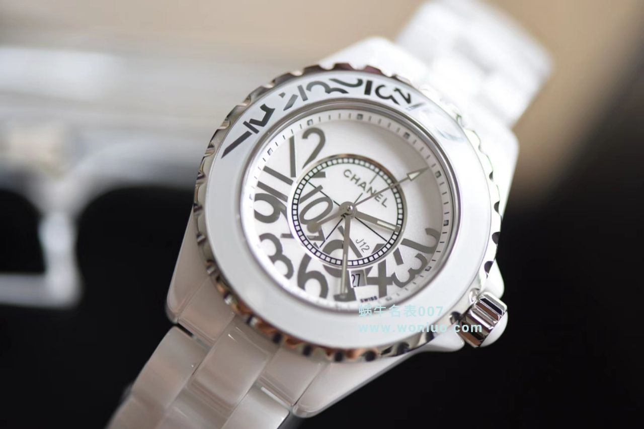 【独家视频评测】KOR韩版 香奈儿顶级复刻高仿 J12香奈儿INTENSE 重置加强版女士石英腕表 / X032