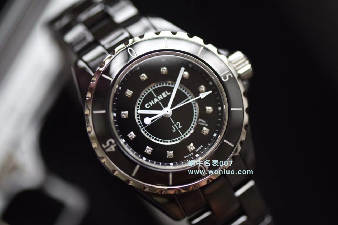 【独家视频评测】KOR韩版顶级复刻高仿香奈儿 J12香奈儿INTENSE 重置加强版女士石英腕表 / X033