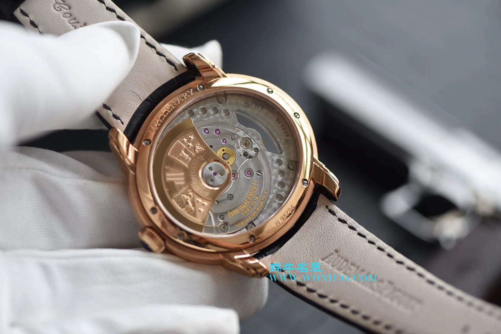 【V9一比一超A高仿手表】爱彼千禧系列15350OR.OO.D093CR.01、15350ST.OO.D002CR.01腕表 / AP135