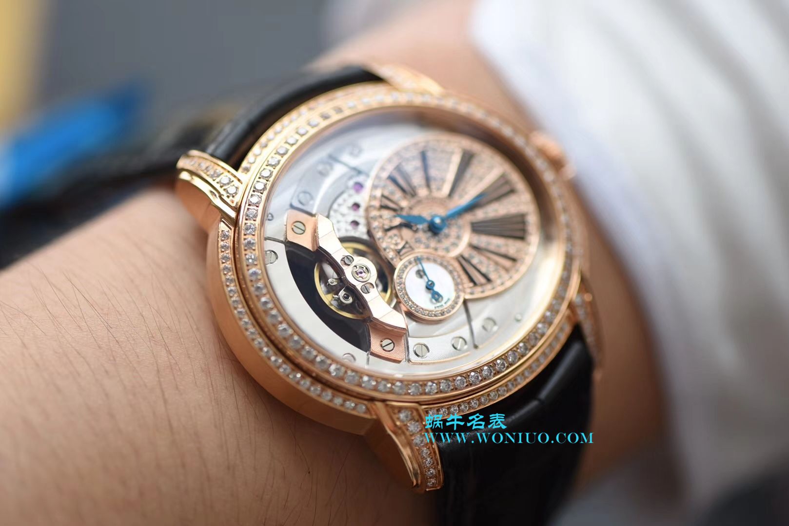 【V9一比一超A高仿手表】爱彼千禧系列15350OR.OO.D093CR.01、15350ST.OO.D002CR.01腕表 / AP135