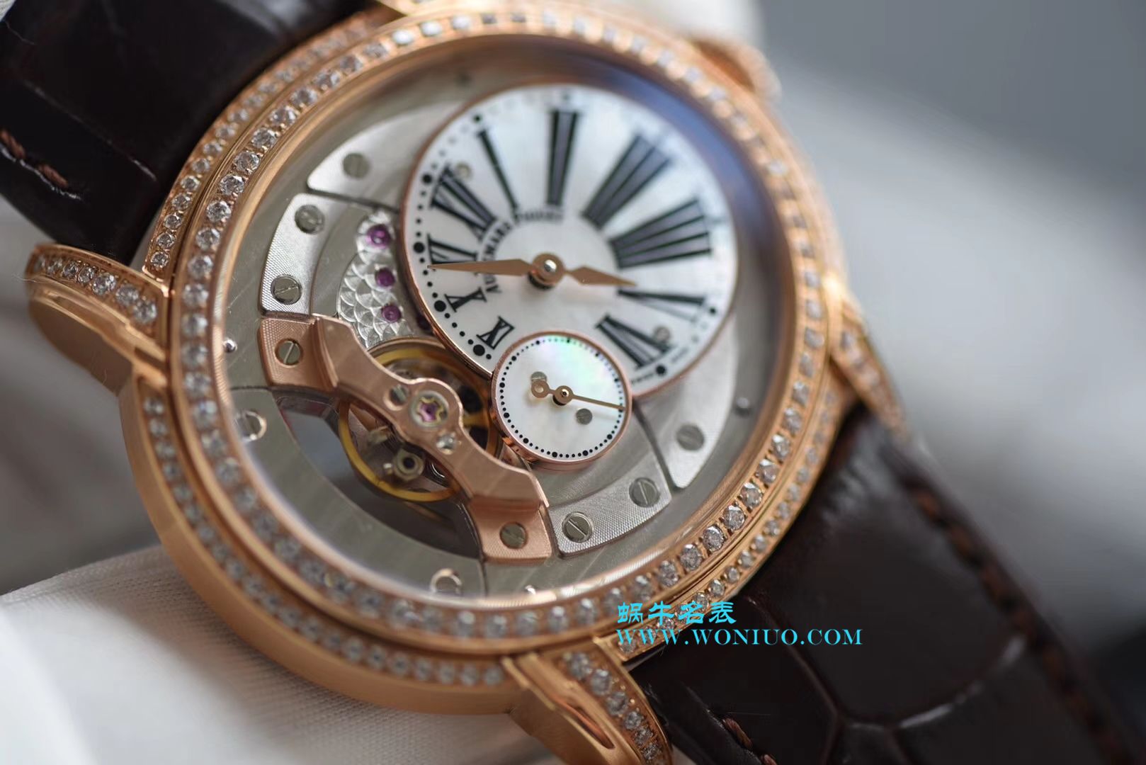 【V9一比一超A高仿手表】爱彼千禧系列15350OR.OO.D093CR.01、15350ST.OO.D002CR.01腕表 / AP135