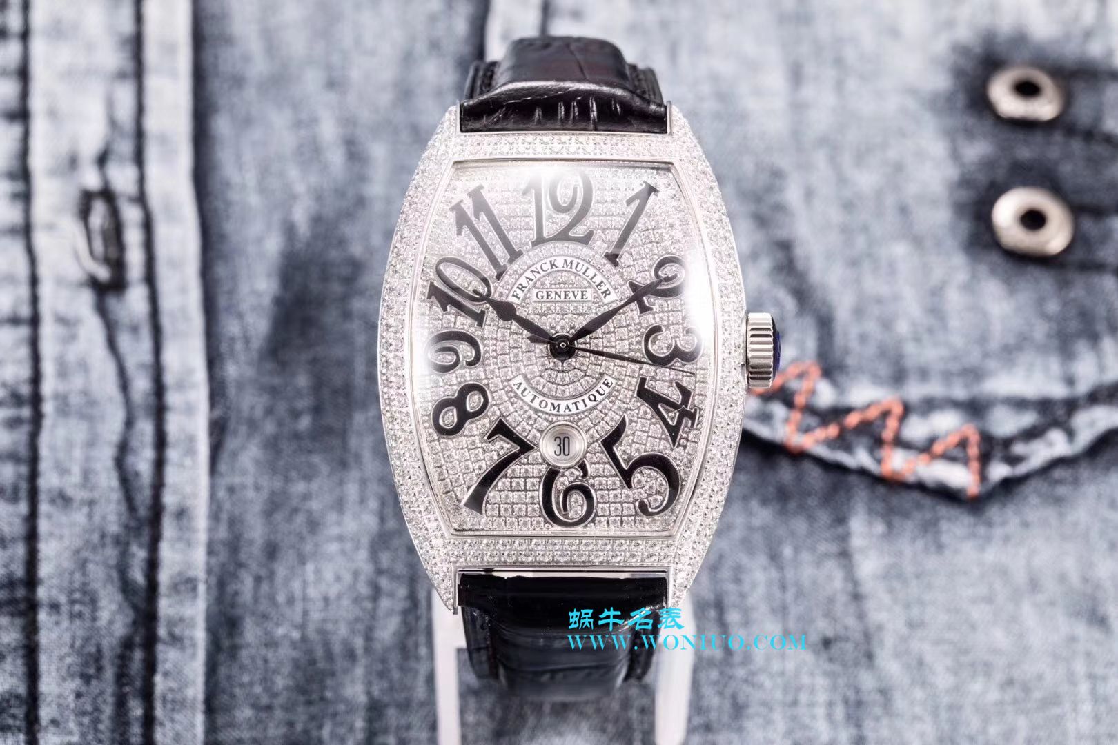 【GF新品-复刻高仿男神特供版】Franck Muller 法穆兰Casablanca系列8880酒桶型男表 / FL025