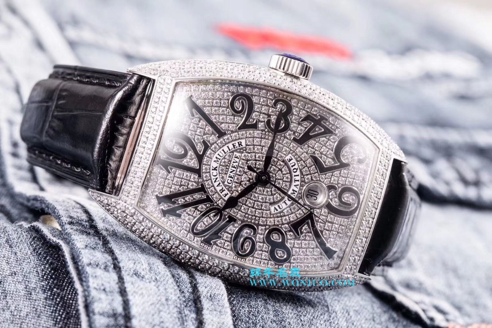 【GF新品-复刻高仿男神特供版】Franck Muller 法穆兰Casablanca系列8880酒桶型男表 / FL025