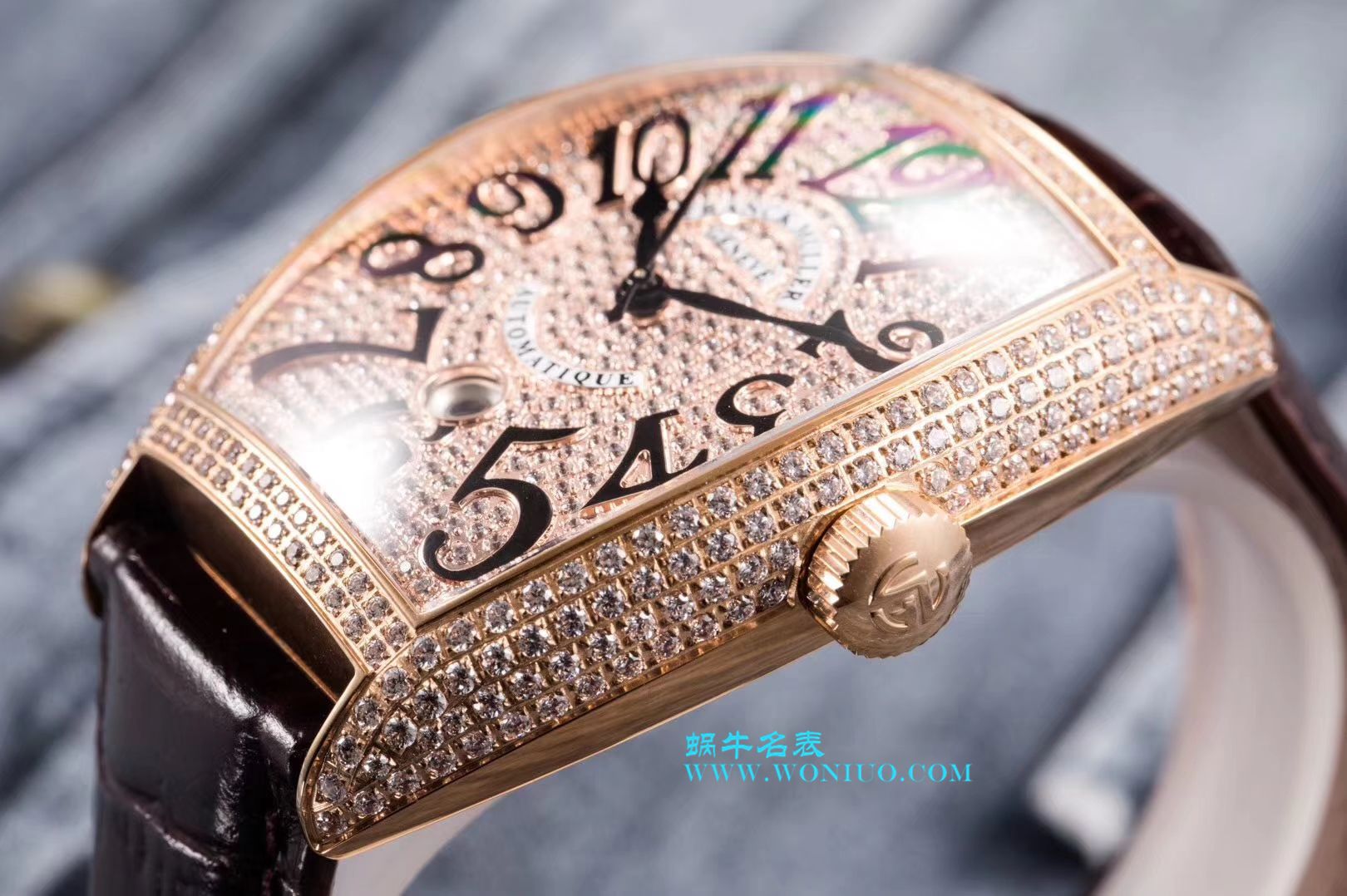 【GF新品-复刻高仿男神特供版】Franck Muller 法穆兰Casablanca系列8880酒桶型男表 / FL025