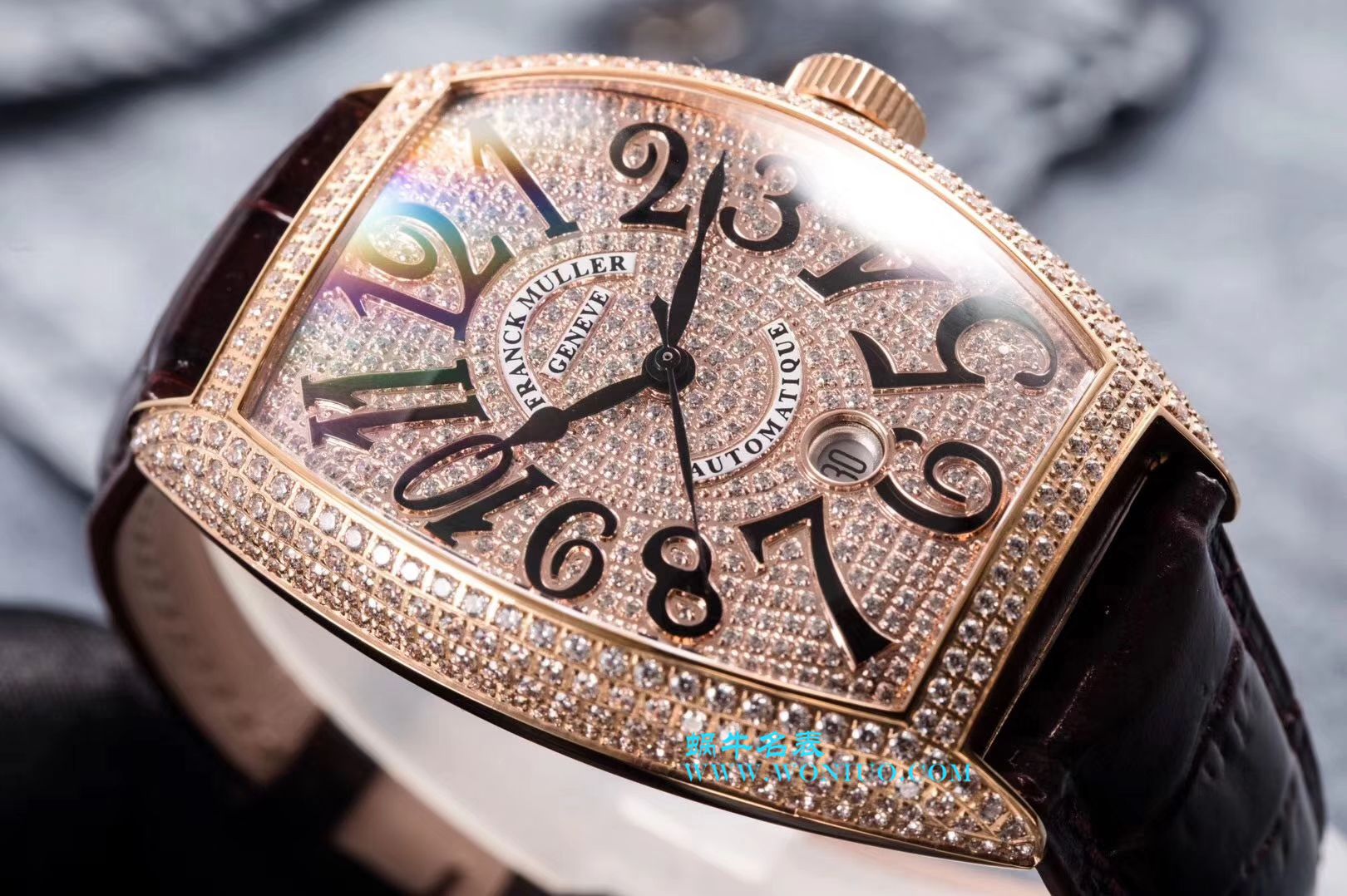 【GF新品-复刻高仿男神特供版】Franck Muller 法穆兰Casablanca系列8880酒桶型男表 / FL025